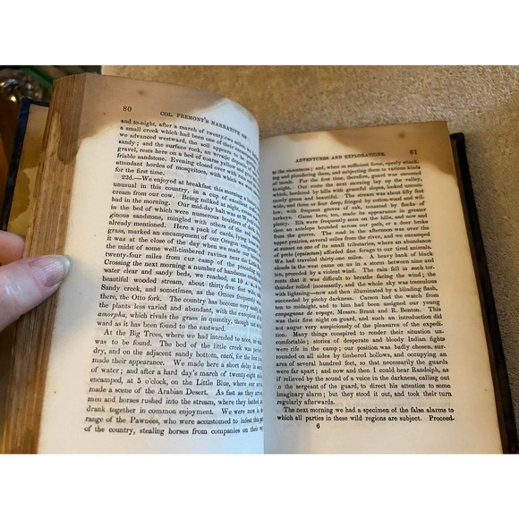 Life of Col John Charles Fremont and His Narrative 1st 1856 by Samuel Smucker - Picture 4 of 5